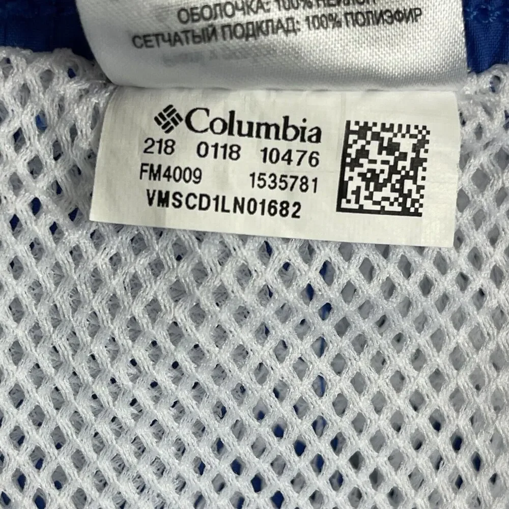 Columbia Shorts Mens XXL Blue PFG Backcast III Water Shorts PFG Omni Shade Adult